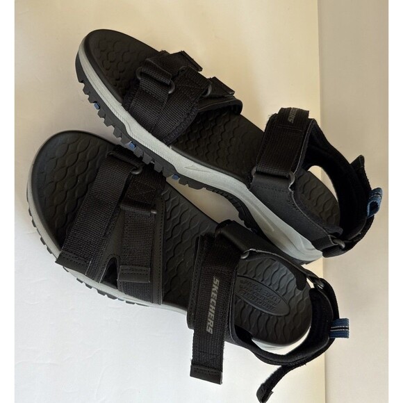 Skechers Men’s Hiking Sandals Black Size US 13 Outdoor Trail Sport Comfort main image 7